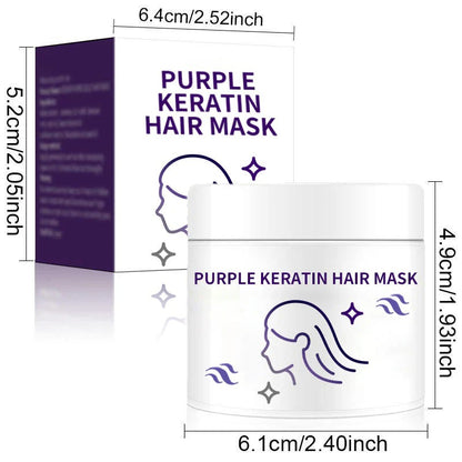 Máscara Violeta con Keratina
